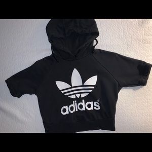 Adidas Cropped Hoodie